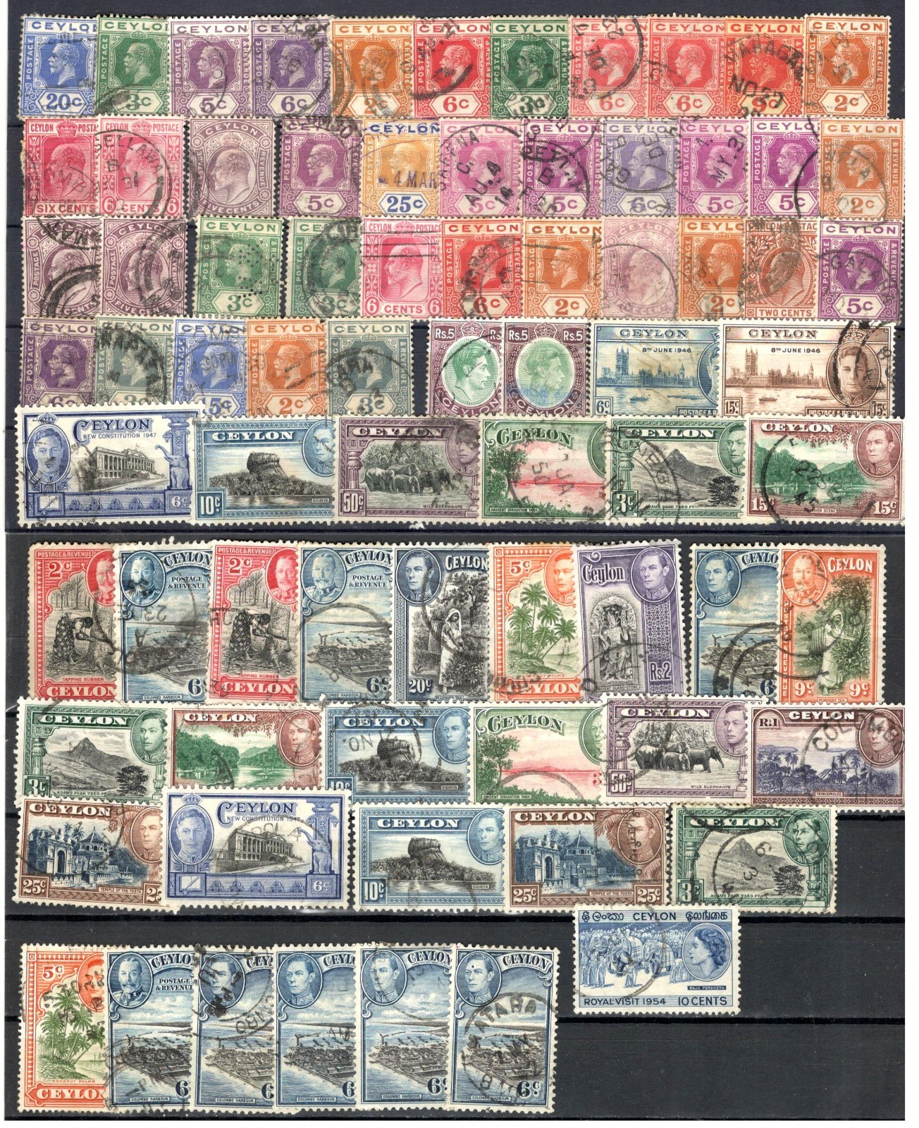 526sk367 Ceylon collection  old lot