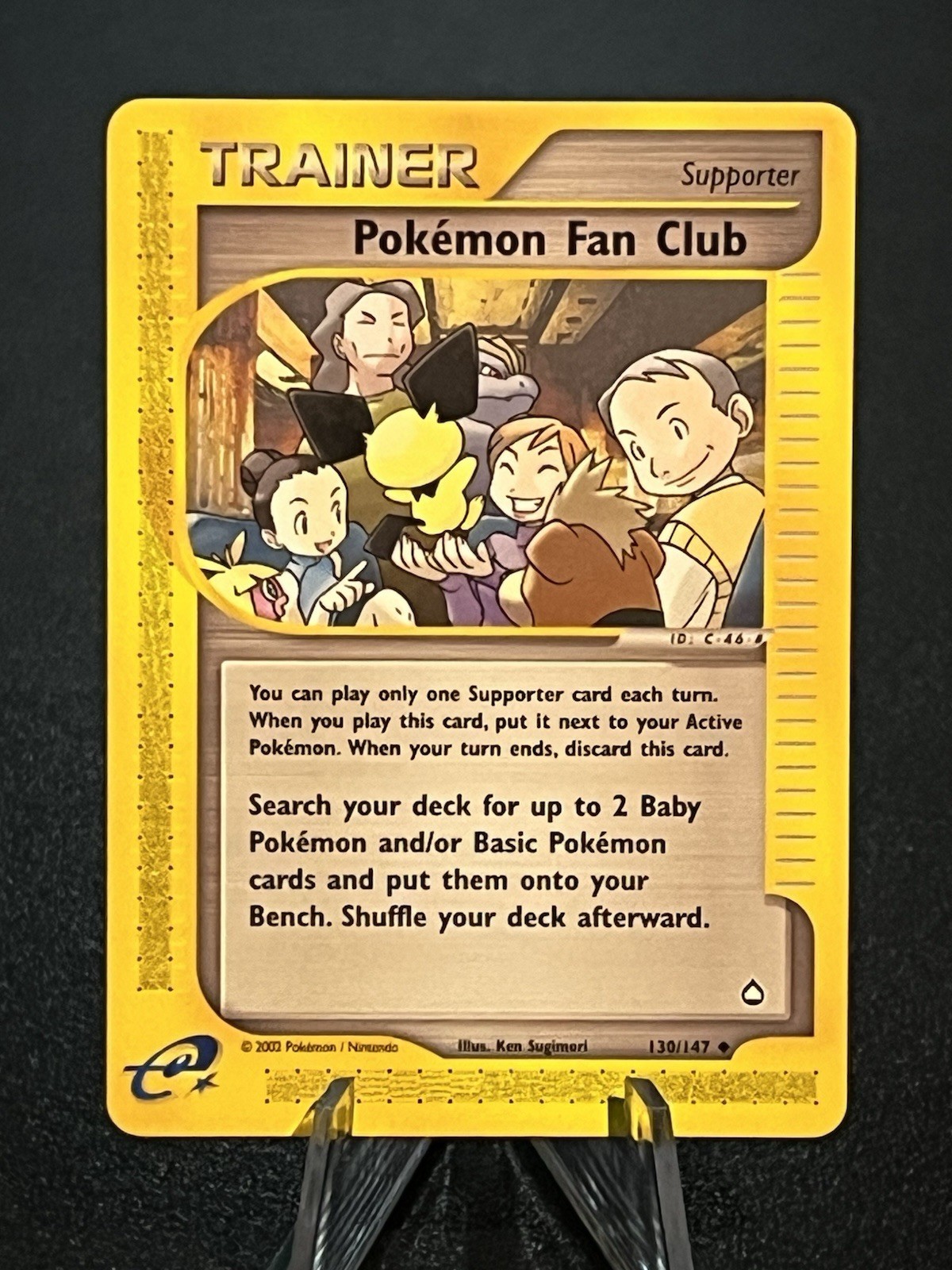 2002 Pokemon Fan Club 130/147 Aquapolis Uncommon