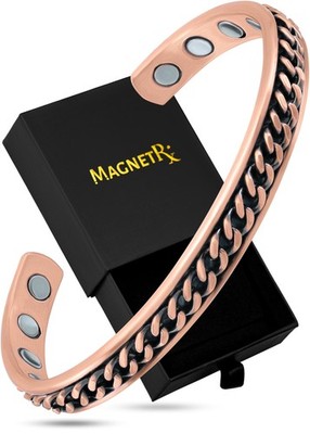 MagnetRX  Kupfer Magnetarmbänder - Effektives Reinkupfer Armband für Männer und