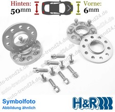 H&R Spurplatten VA 6mm & HA 50mm u.a.: VW Caddy IV Großraumlim. SAB SAJ 15-20