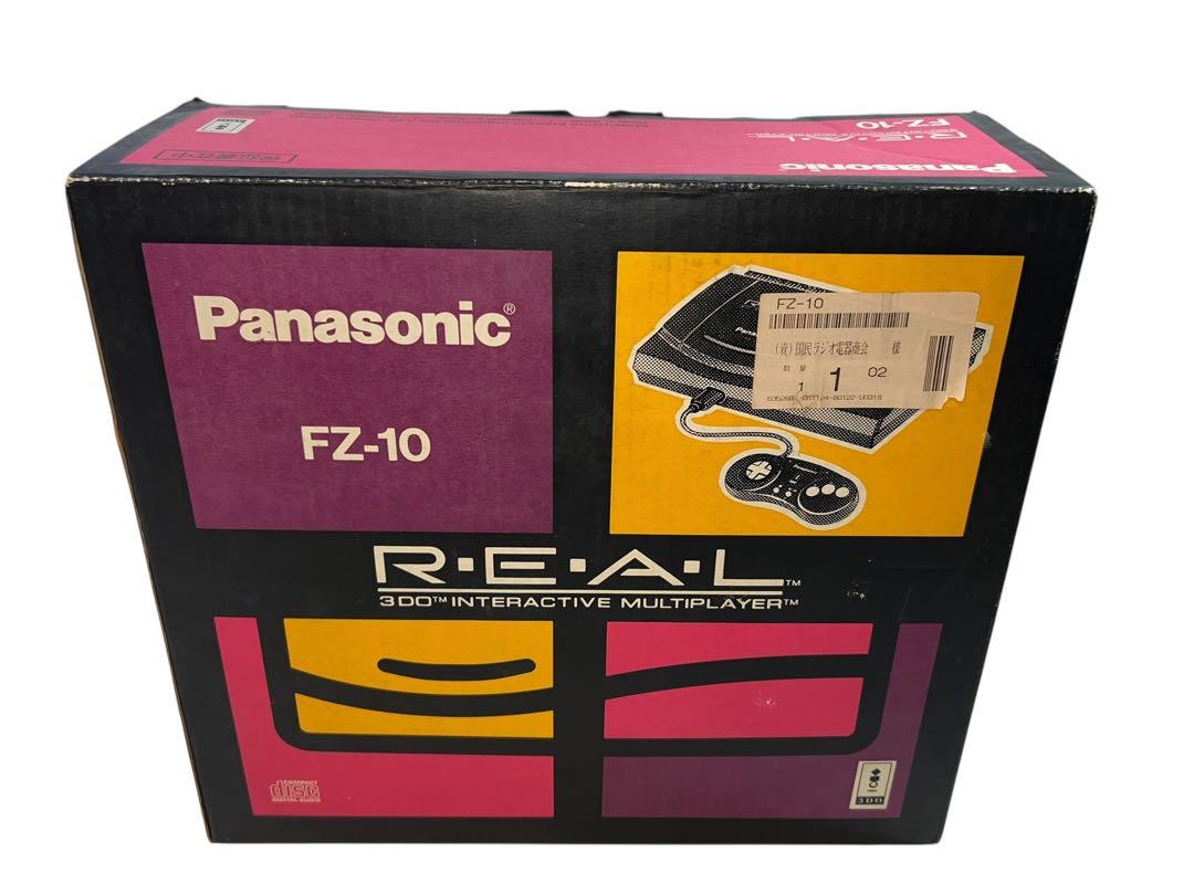 パナソニック⭐FZ-10 REAL 3DO INTERACTIVE  MULTI Panasonic 3DO Interactive Multi Player REAL FZ-10 w/Box
