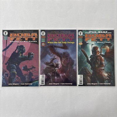 Star Wars Boba Fett Bounty Bar-Kooda Fat Lady Swings Murder Most Foul Dark Horse