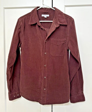 Men's Brown Corduroy Shirt S
