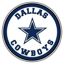 Dallas Cowboys Logo #12 Football Sticker Waterproof Vinyl Decal Die-Cut Car