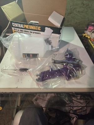Central Pneumatic 20 FL OZ High Volume Low Pressure Gravity Feed Paint Spray Gun