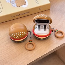 Galaxy Buds 4 Case Hamburger Protective Cover For Galaxy Buds 4/3 Pro/FE