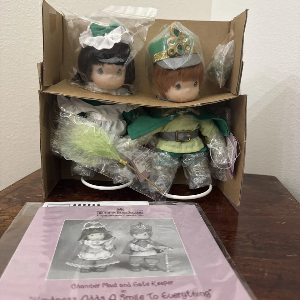 Mago de Oz Precious Moments 9 Muñecas 5" Porcelana Nuevo en Caja 2003-2004 Foto 2 de 4