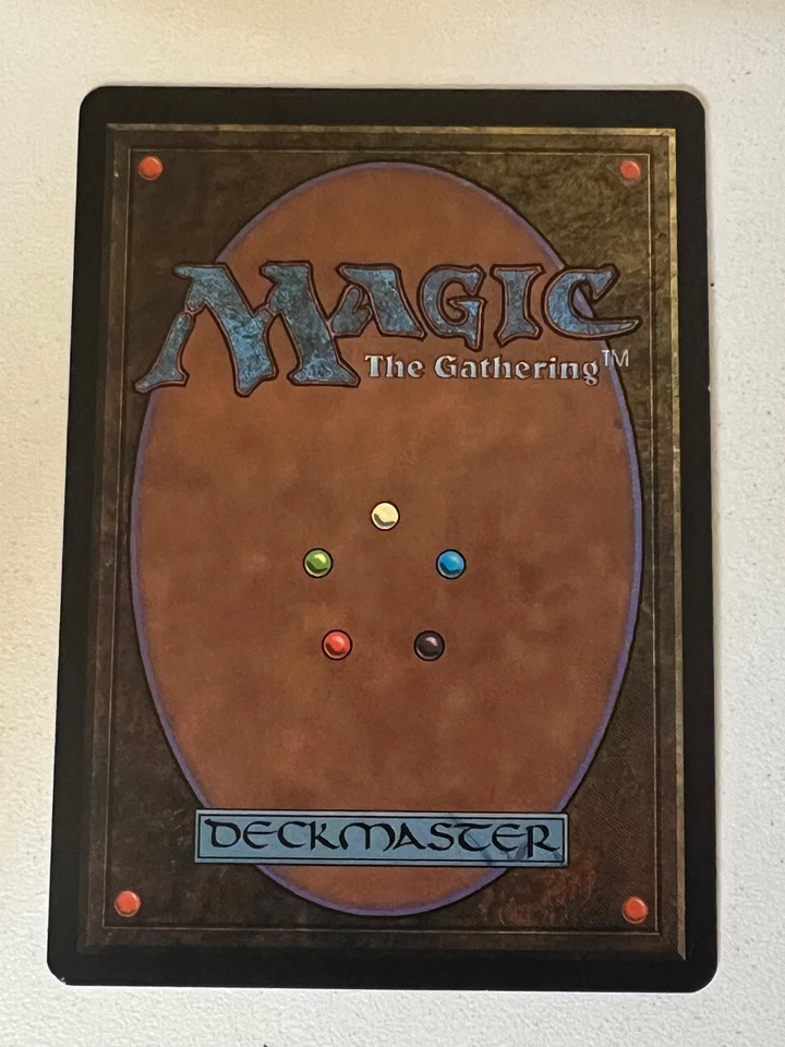 Magic the Gathering MTG Beta Llanowar Elves NM  (Beta Bob) - Image 2 of 2