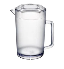 64 oz textured pitcher with lid *new*