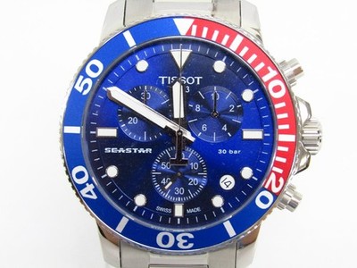 Tissot Seastar Automatic 41mm Stainless Steel Men's Watch Used