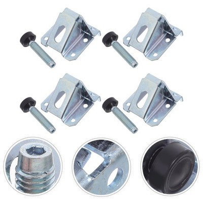  4 Pcs Furniture Leveler Leg Adjustable Cabinet Levelers Stabilizers