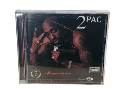 2pac All Eyez on Me Digitally Remastered Death Row 2001 Clean Discs Tupac Shakur