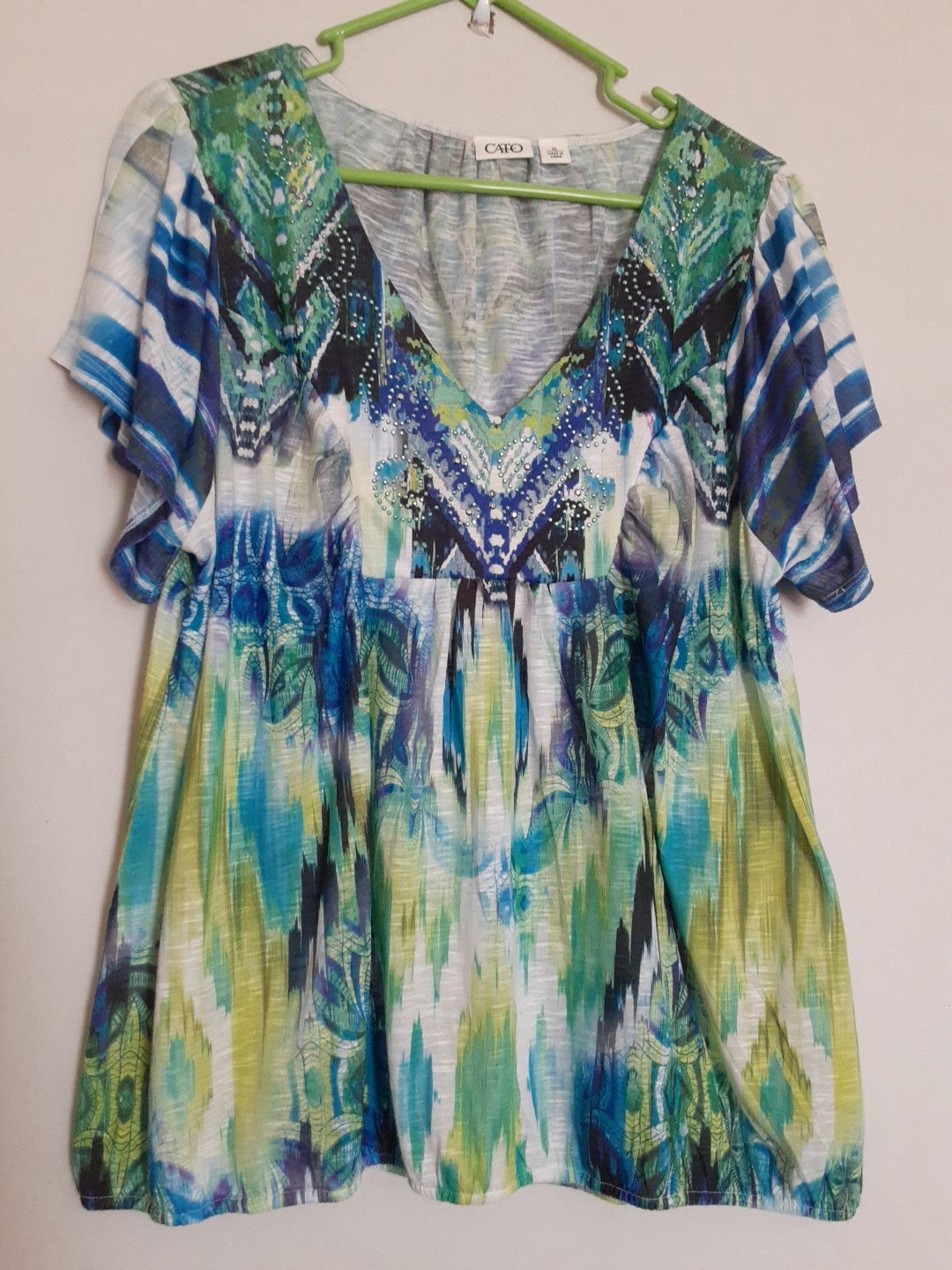 cato womens top size xl