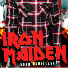 Dixxon Flannel "Iron Maiden 50th Anniversary" Shirt 3X Men's NEW