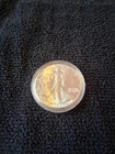 1937 Silver Walking Liberty 90 % Silver Half Dollar- G-VF Condition..WL-2