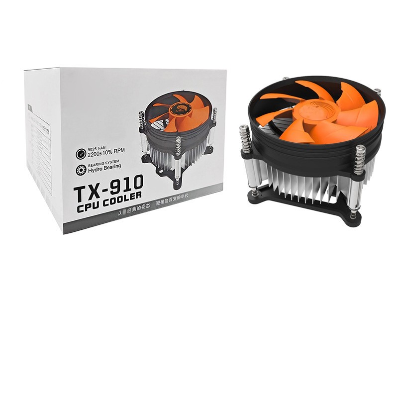 For Intel LGA1151/1150/1155/1156 55W CPU Cooler Heatsink Cooling Fan ...