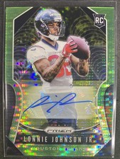 Johnson, Lonnie - 2019 Prizm - Rookie - Autograph - Neon Green