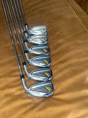 Taylor Made Rocket Bladez Irons 5-PW- Steel Stiff Flex Shaft