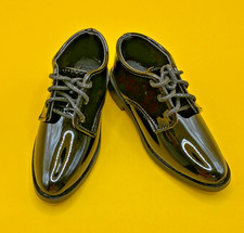 1/4 1/3 Uncle ID75 BJD Doll Casual PU Leather Suit Shoes Patent Black 1 Pair