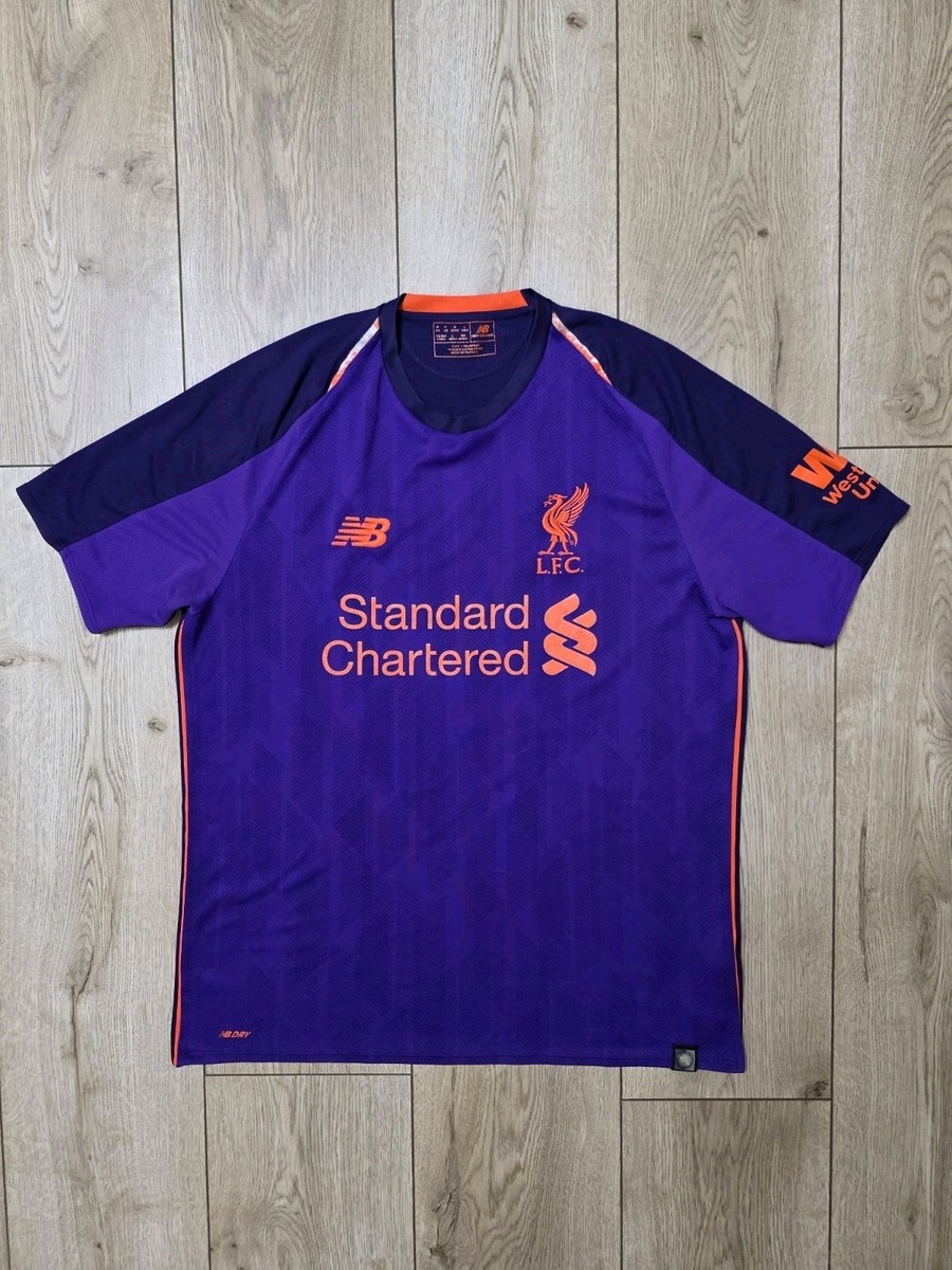 LIVERPOOL 2018 2019 AWAY FOOTBALL SHIRT SOCCER JERSEY M NEW