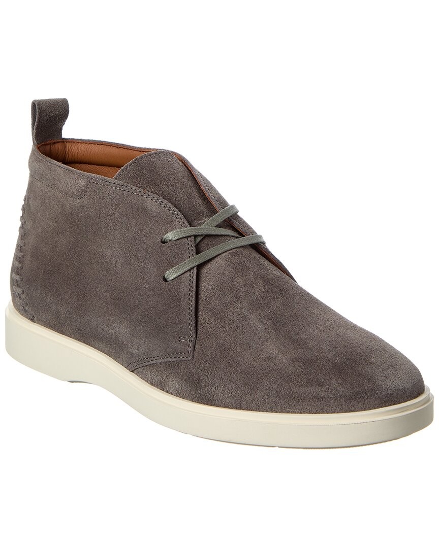 Aquatalia Florian Suede Sneaker Mens Gray 95 34390₽