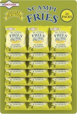 Smiths Savoury Selection Scampi Fries Carded Pub Snacks, 27g - Pack of 24