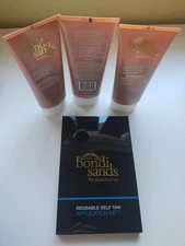 lot of 3 Bondi Sands Gradual Tanning Lotion Skin Firming Self Tanner 5.07 oz