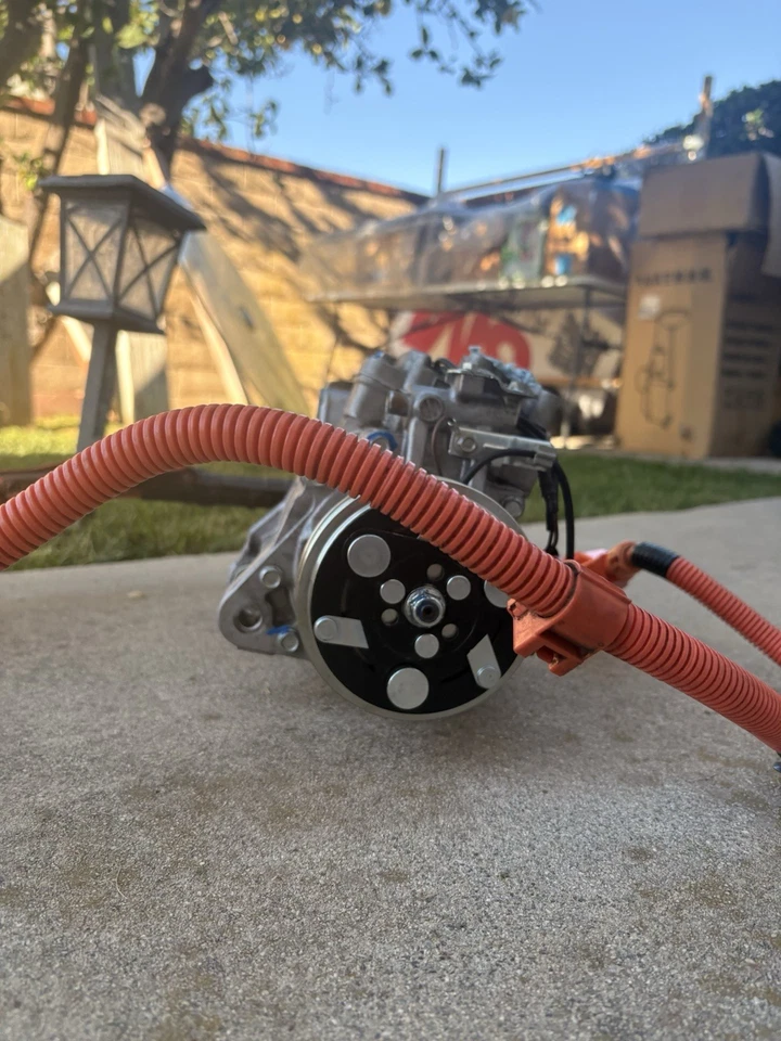 2012-2015 Honda Civic Hybrid Acura ILX Hybrid AC Compressor OEM HBC198 GENUINE - Image 4 of 4