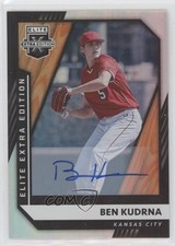 2021 Panini Elite Extra Edition Signatures Ben Kudrna #43 Auto 00em