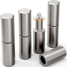 Weldable Barrel Hinges 4 ,4 X 1 Inch, Heavy Duty Gate Hinges,Weld on Iron Door,