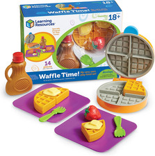 Learning Resources New Sprouts Waffle Time - Breakfast Pretend Play Food Kitchen