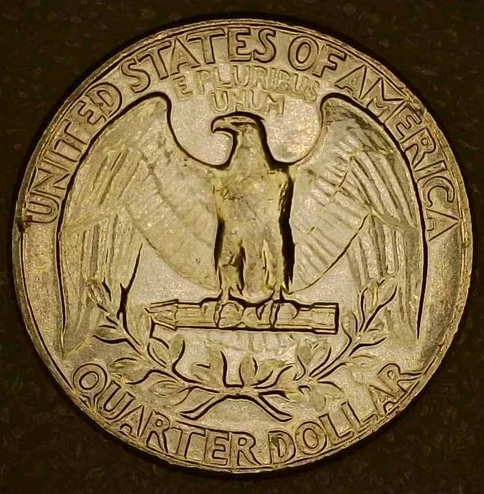 💥RARE!!!! BU 1963 WASHINGTON QUARTER FS-101 (STAGE-E) W/ DDR & ARROW VARIETY - Image 2 of 4