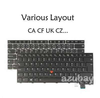 Laptop Keyboard for Lenovo Thinkpad 13 Gen 2 (20J1 20J2), T470S