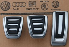 original Seat Arona Pedale Pedalkappen Edelstahl Pedalset pedal cover pads caps 