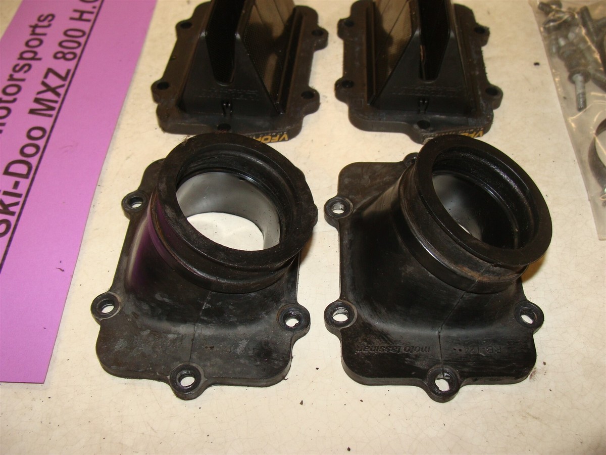 2003 SKI-DOO 800HO MXZ REV VFORCE 3 REEDS CARB BOOTS V-FORCE MOTO