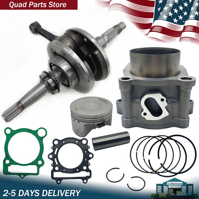 For HISUN 400cc Cylinder Crankshaft Kit HS400 ATV UTV EFI Carb 13200-003-0000 US