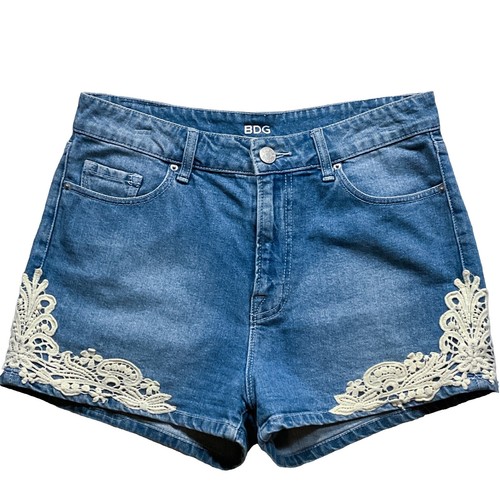 Short En Jean BDG à Boutons (button Fly) - Taille 25W - Occasion Très Bon état - Coupe Régulière