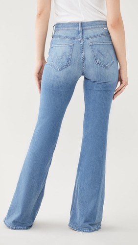 Mother The Doozy Mid Rise Flare Jeans In I Wet My Pants Size 25 Ebay