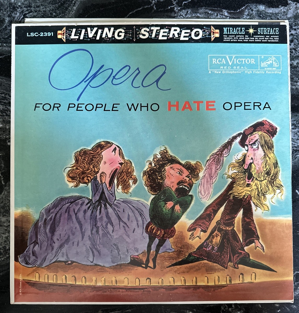 Opera For People Who Hate Opera LSC-2391 1960 Lp (Near Mint) | eBay