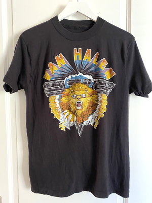 1982 Van Halen Live Concert T-Shirt Tour Authentic Vintage Shirt