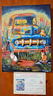 <!--F#f_0-->Original acrylic painting OOAK Rusty ute with 3 cats 40cmx30cm ready to hang<!--F/-->