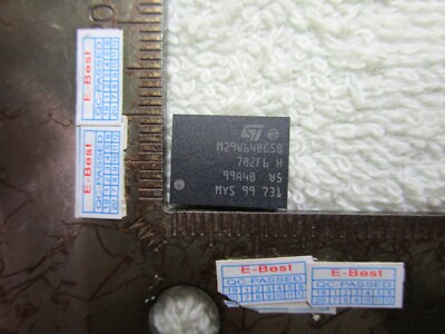 2x M29W64OGSH 7OZF6 M29W6406SH 70ZFG M29W640GSH 70ZF6 M29W640GSH70ZF6 EBGA64 IC