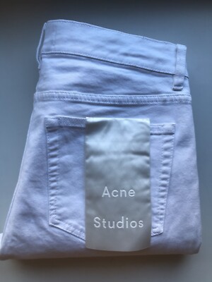 Acne Studios Jeans Ace White, Gr.31/32