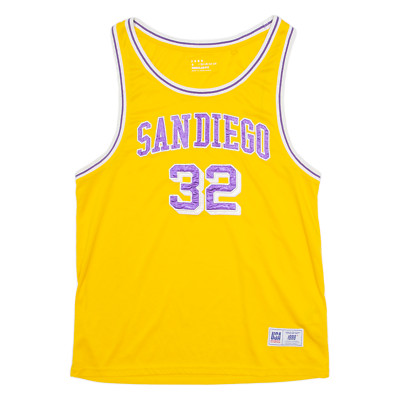 FSBN San Diego Herren Trikot Gelb Ärmellos USA S