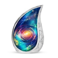 Galaxy Teardrop Urns For Human Ashes - Cremation Urns For Human Ashes