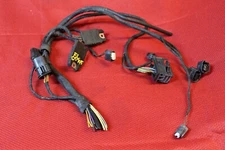 02-08 BMW 745 750 FRONT LEFT HEADLIGHT ENGINE BAY WIRE WIRING HARNESS PIGTAIL