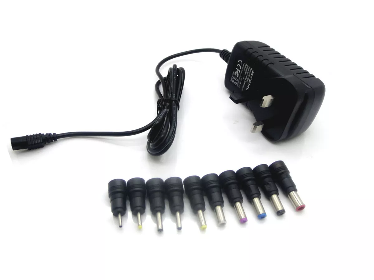 UK 9V 1A AC DC POWER SUPPLY ADAPTER COMPATIBLE FOR REEBOK ZR9