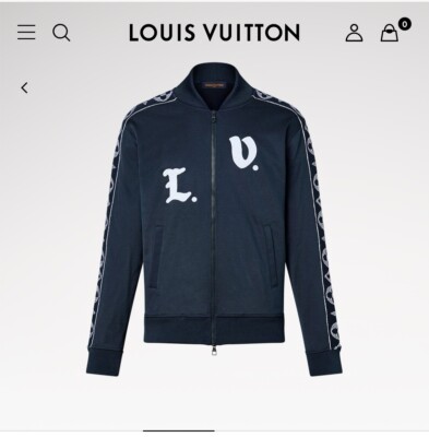 みよ　【美品】LOUIS VUITTON　フラワーバンドトラックトップ Louis Vuitton Flower Band Embroidered Track Top | eBay