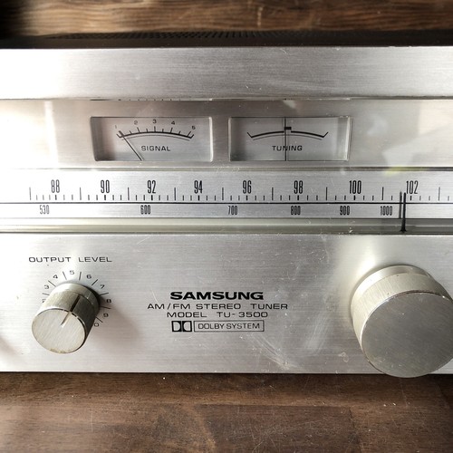 SINTONIZZATORE STEREO SAMSUNG TU-3500 vintage - Foto 3 di 11