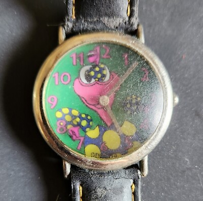 Vintage Dingbats DP201 Watch, Running w/new Battery Broken Band